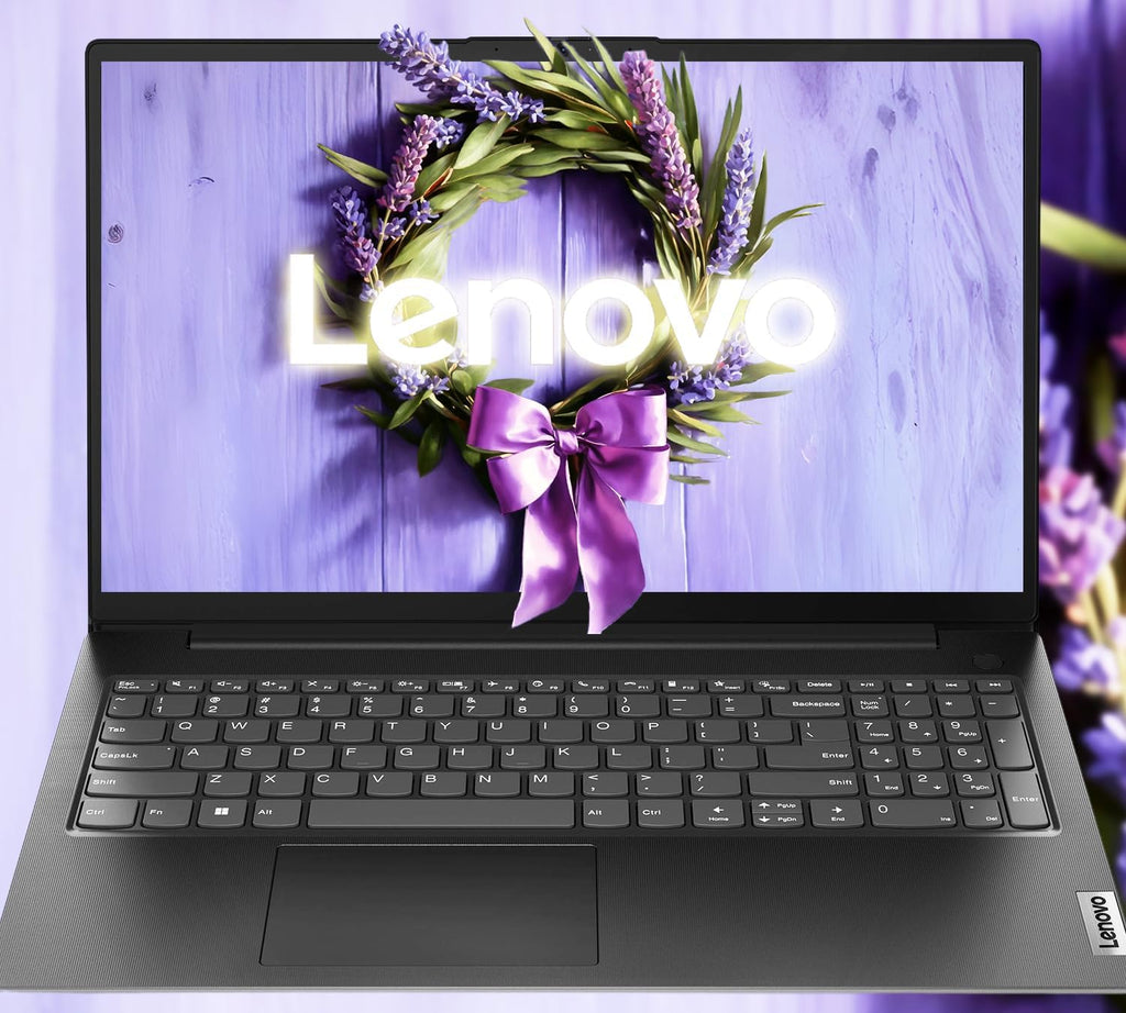 Lenovo V15 AI-Powered Business Laptop • Copilot Ready • 16GB RAM • 256GB PCIe SSD • 15.6 FHD Display w/Low-Blue Light • HDMI • Long Battery Life • Intel Processor • Ethernet Port • Win 11 Pro