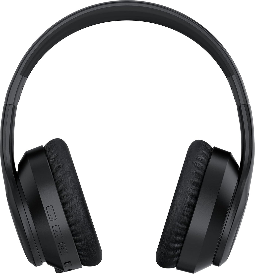 Saramonic SR-BH600 | Wireless Bluetooth 5.0 ANC Noise-Cancelling Over the Ear Headphones with 40mm Drivers and Leather Earpads