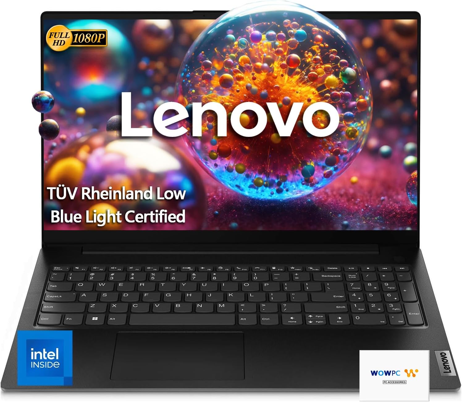 Lenovo V15 Laptop | 32GB RAM | 1TB PCIe SSD | Intel Celeron Processor | Intel UHD Graphics | 15.6' FHD 1080p Anti-Glare Display | Ethernet Port RJ-45 | Windows 11 Pro (Renewed)