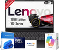 Lenovo 2026 Business and Student Laptop with MS 365 for Web, Intel Powerful Processor, 16GB DDR5, 256GB PCIE, 15.6' FHD Anti-Glare Display, Fast Charging Speed, 14.5-Hour Battery Life, Windows 11 Pro