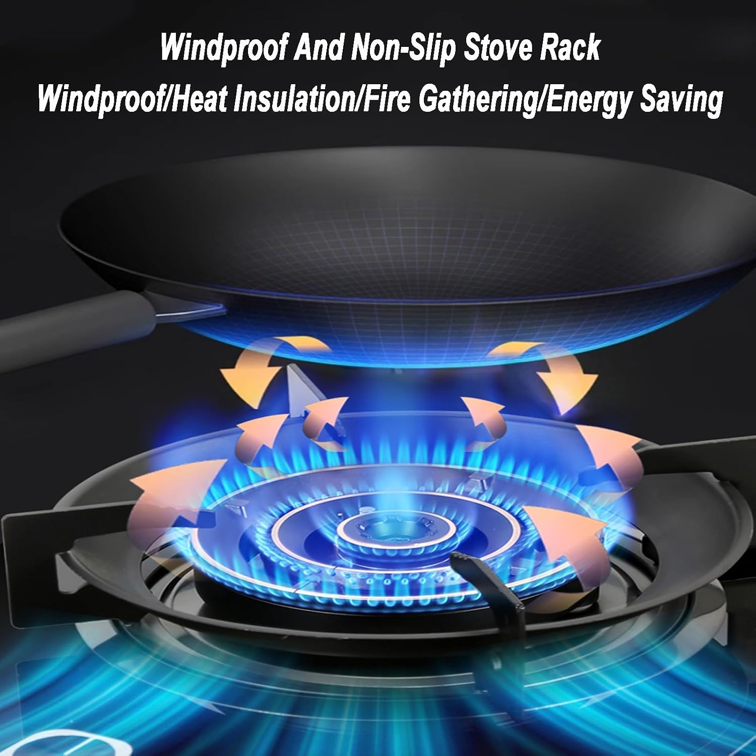 Gas Cooker,5.2kW Tabletop LPG Gas Stove,Single-Burner Built-in NG Cooker,for Family Restaurants Food Stalls(NG)