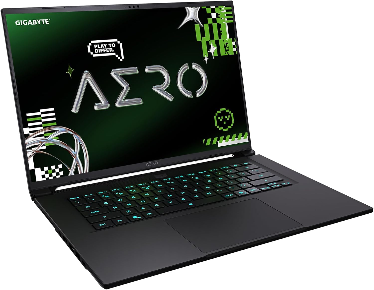 GIGABYTE AERO X16, Copilot+ PC - 165Hz 2560x1600 WQXGA - Manufactured by NVIDIA GeForce RTX 5070 - AMD Ryzen AI 7 350-1TB SSD with 16GB DDR5 RAM - Windows 11 Home - Space Gray - 1WH93USC94AH