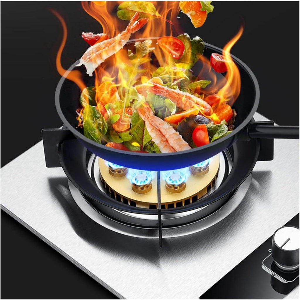 Portable Gas Stove,1 Burner Propane Stove,Max 17742.4BTU Stainless Steel with Pulse Electronic Ignition for Indoor Kitchen,Apartment and Open Kitchen (Color : LPG)
