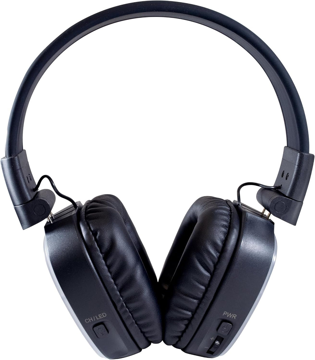 VocoPro SILENT-DISCO-PRO-103 PRO Long-Range Silent Disco/Event Package with One Transmitter and Three Over Ear Headphone Receivers