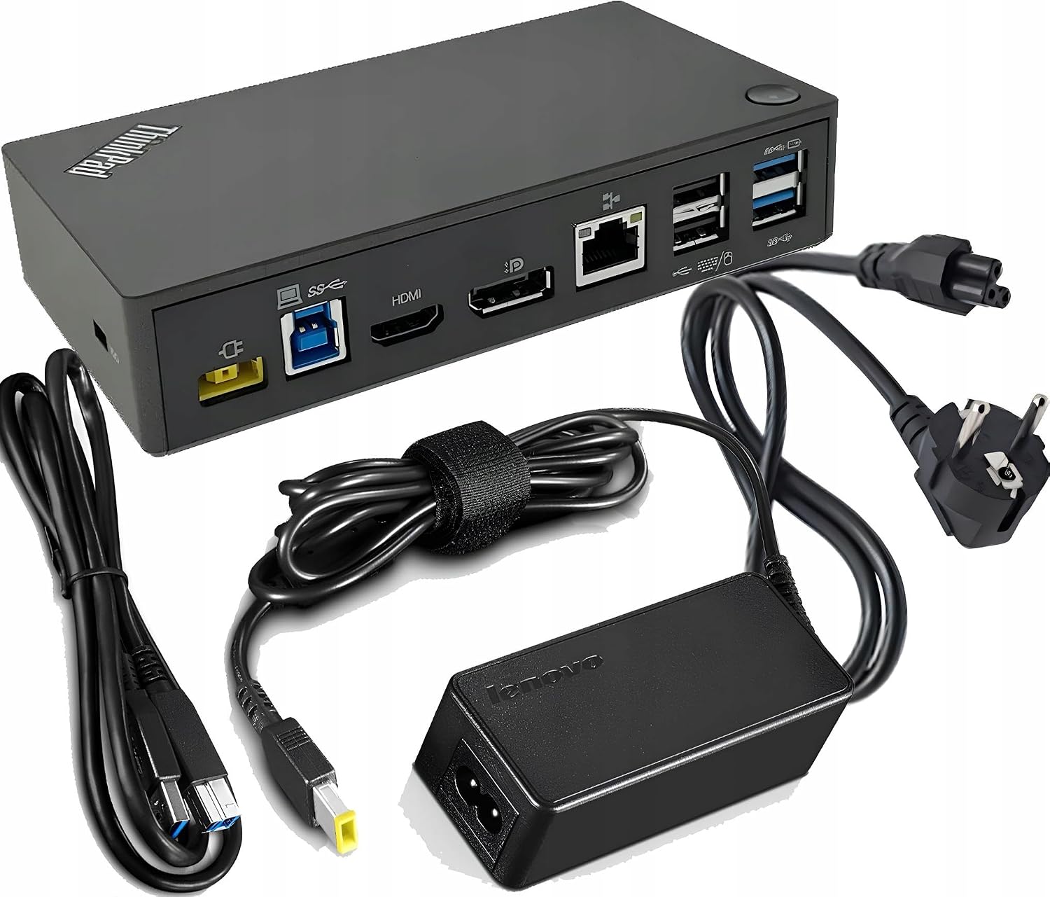 Lenovo Thinkpad Ultra Dock 40A80045US USB 3.0, USB 2.0, HDMI, Display Port