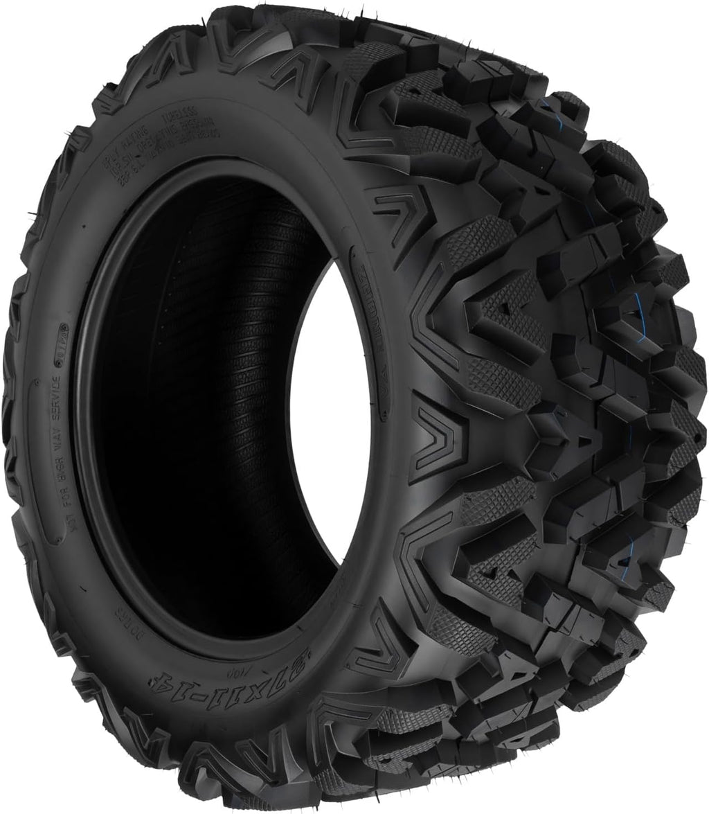 KAX 27x11-14 ATV UTV All-terrain Tires,27x11-14 Off-Road Mud Tires,6 Ply, 1Pcs,Tubeless Z-199