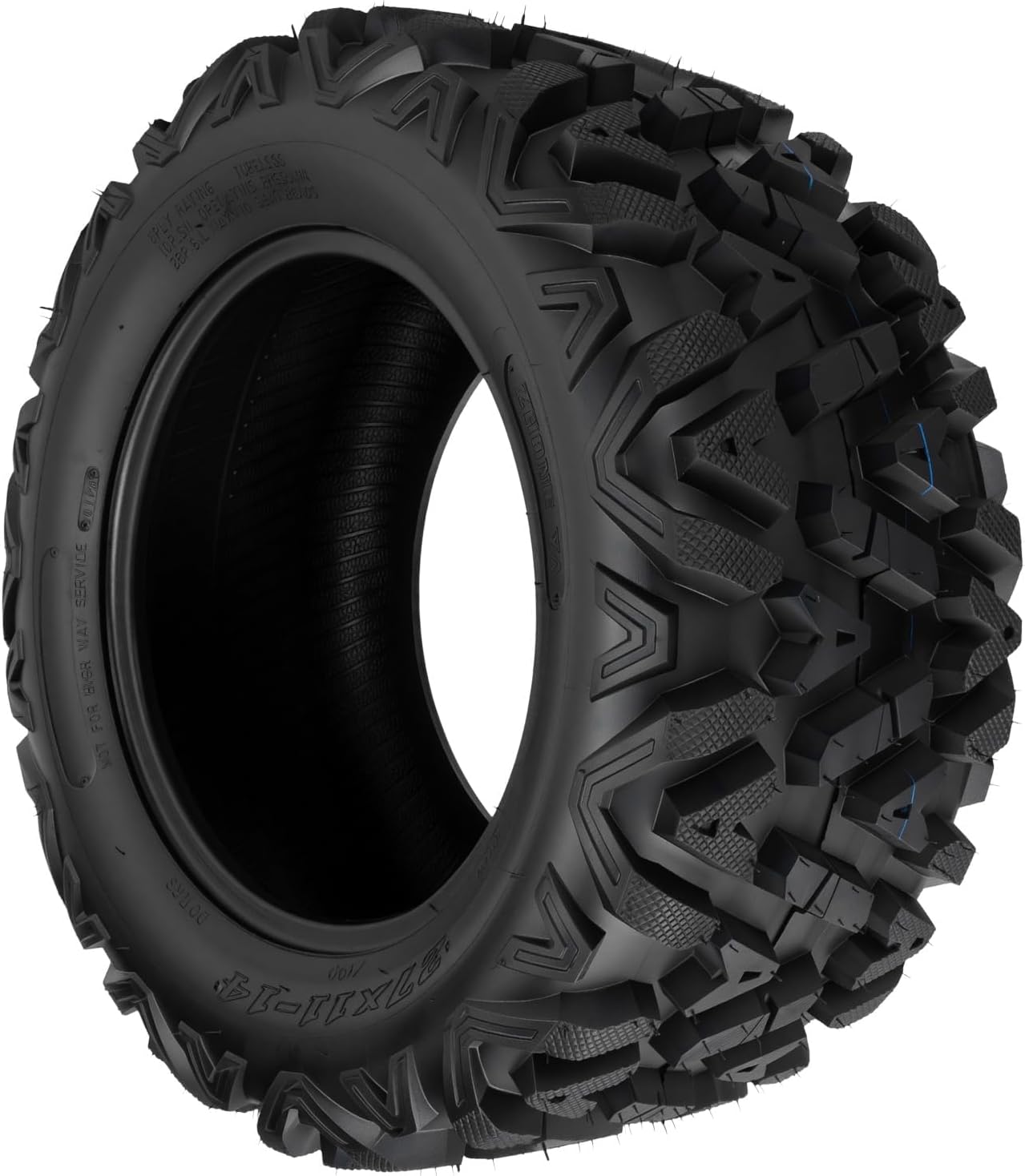 KAX 27x11-14 ATV UTV All-terrain Tires,27x11-14 Off-Road Mud Tires,6 Ply, 1Pcs,Tubeless Z-199
