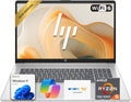 HP Customized 17.3' AI-Ready FHD Business Laptop | 6-Core AMD Ryzen 5 Processor | 8GB DDR4 RAM | 256GB PCIe SSD | Win 11 + Copilot | Wi-Fi 6 | HDMI | Camera with Privacy Shutter & AI Noise Reduction
