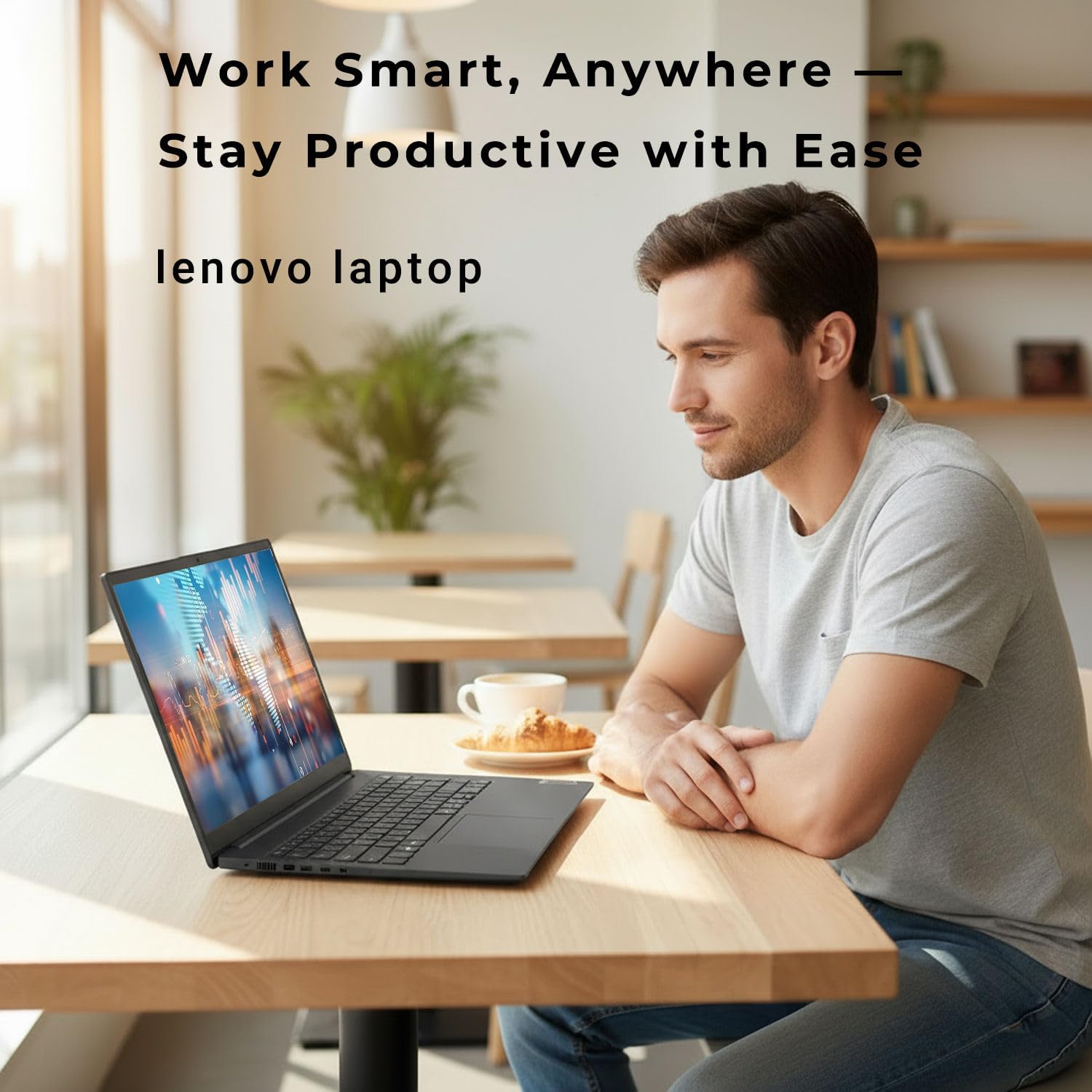 Lenovo V15 Business Laptop Computer, 15.6' FHD Display, Intel Processor, 40GB RAM, 1TB SSD, Long Battery Life, Privacy Shutter, Dolby Audio, Quiet Keyboard, Windows 11 Pro