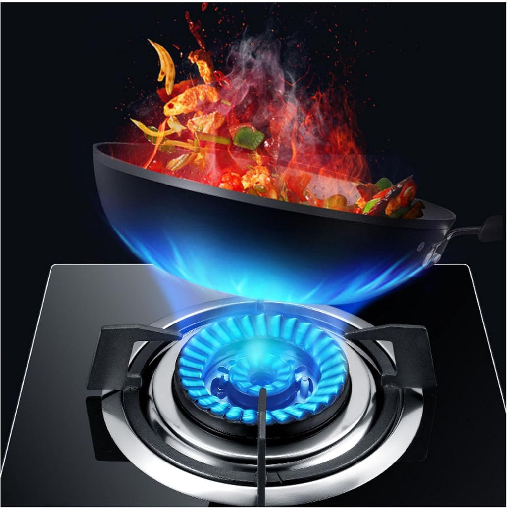 Portable Gas Stove,1 Burner Propane Stove,Max 16377.6BTU with Pulse Electronic Ignition for Indoor Kitchen, Open Kitchen and Apartment (Color : Black, Size : LPG)