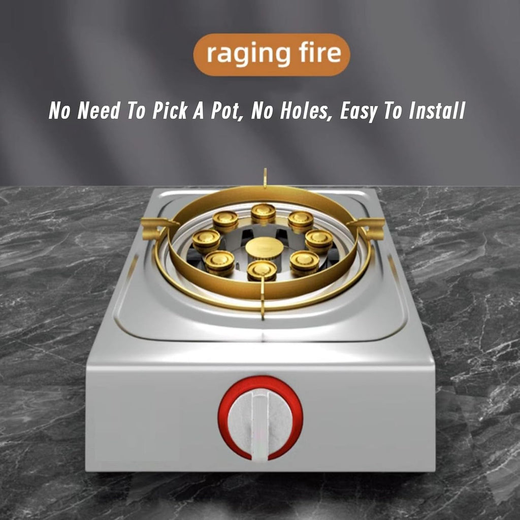 Portable Gas Stove,Cassette Stove,Max 14330.4BTU Single Burner Cassette Stove Piezo-Ceramic Ignition for Home Use Food Stalls and Canteens (Color : NG)