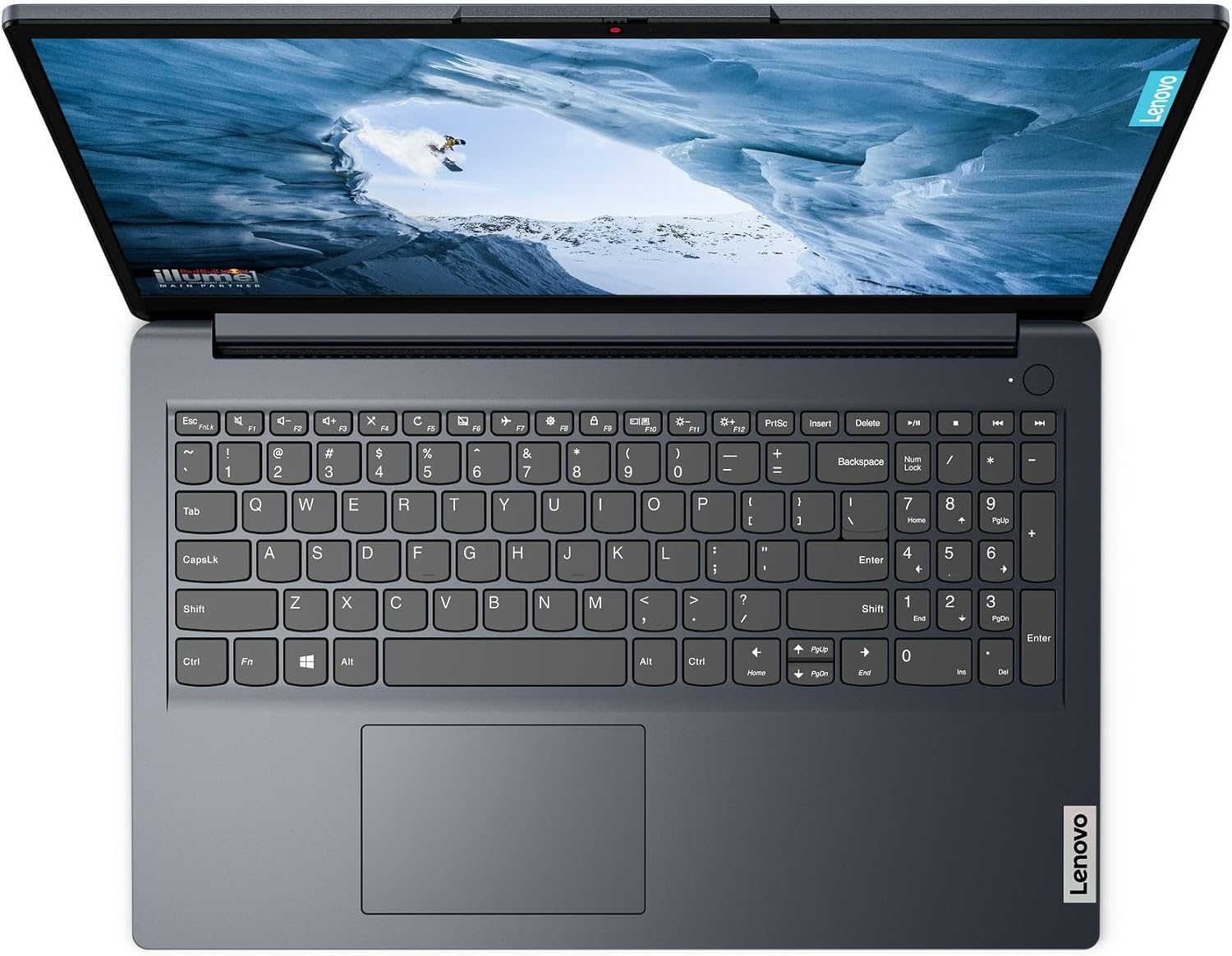 Lenovo IdeaPad Laptop / 15.6' 1920x1080 Touch / 10 Cores Intel i5-1235U Intel Iris Xe Graphics / 32GB DDR4 4TB NVMe SSD/Wi-Fi 6 / Win10 Home/Abyss Blue