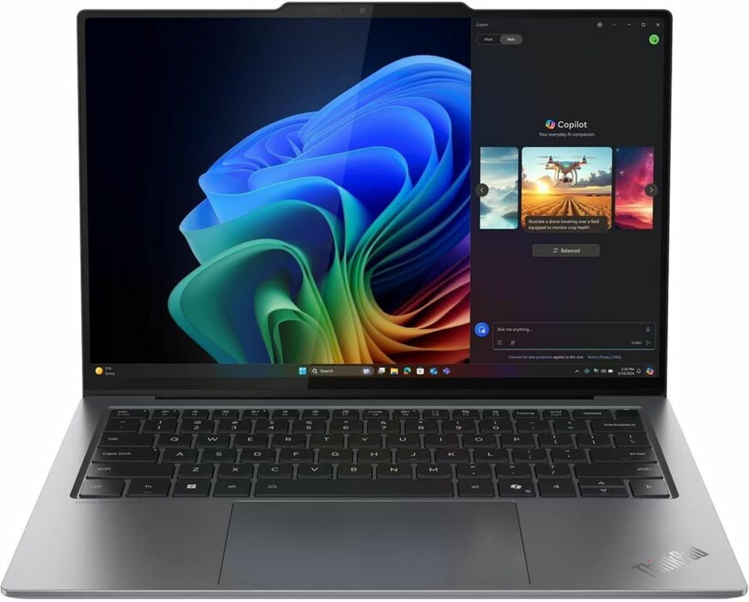 Lenovo Thinkpad X9-14 Gen 1 14' OLED CoPilot+ PC Notebook Intel Core Ultra 7 258v Processor 32 GB LPDDR5x 1TB SSD Intel Arc Graphics Grey - 14' WUXGA OLED Display - Core Ultra 7 258V - 32 GB LPDDR5x -