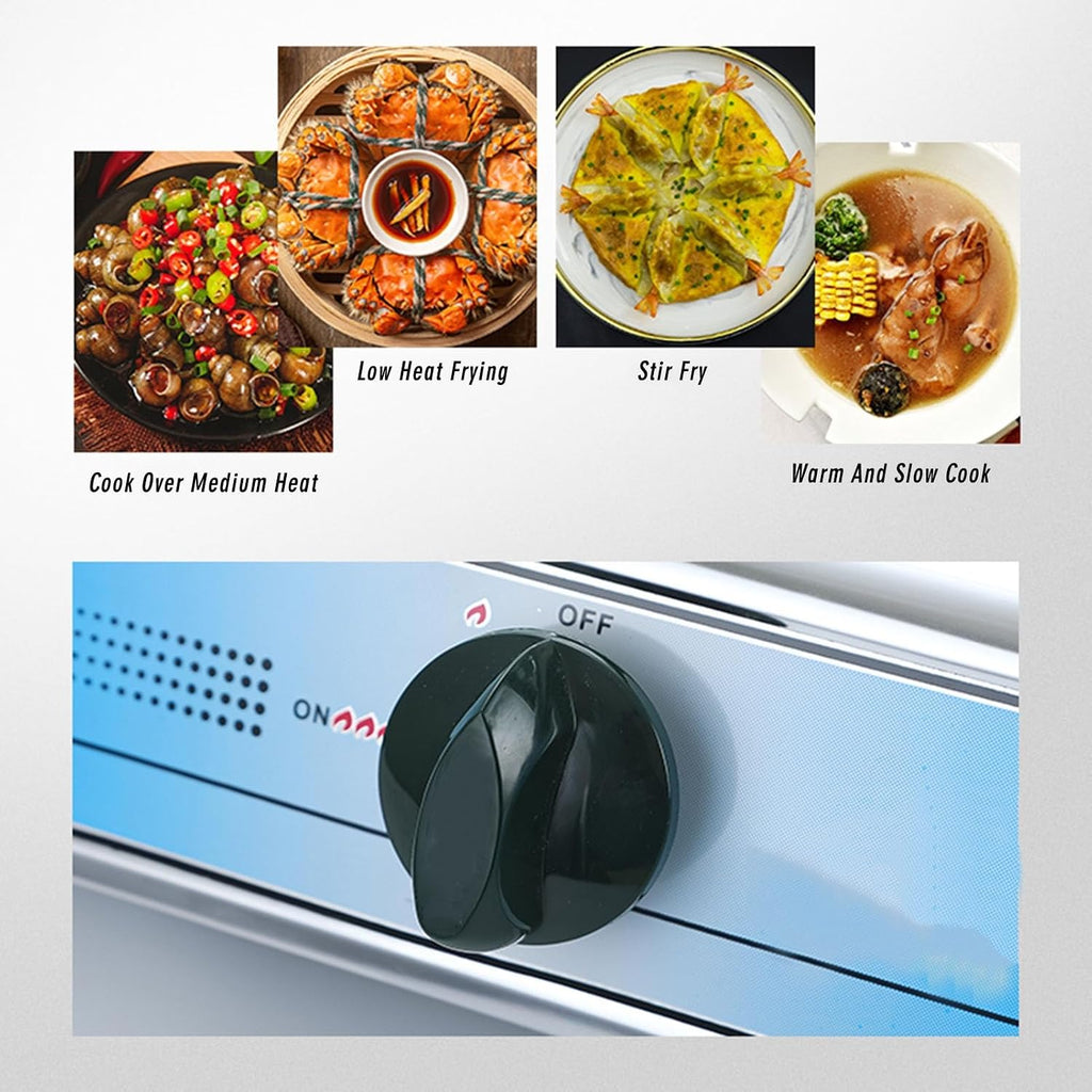 Portable Gas Stove,Cassette Stove,Max 22178BTU Single Burner Cassette Stove Piezo-Ceramic Ignition for Home Use Food Stalls and Canteens