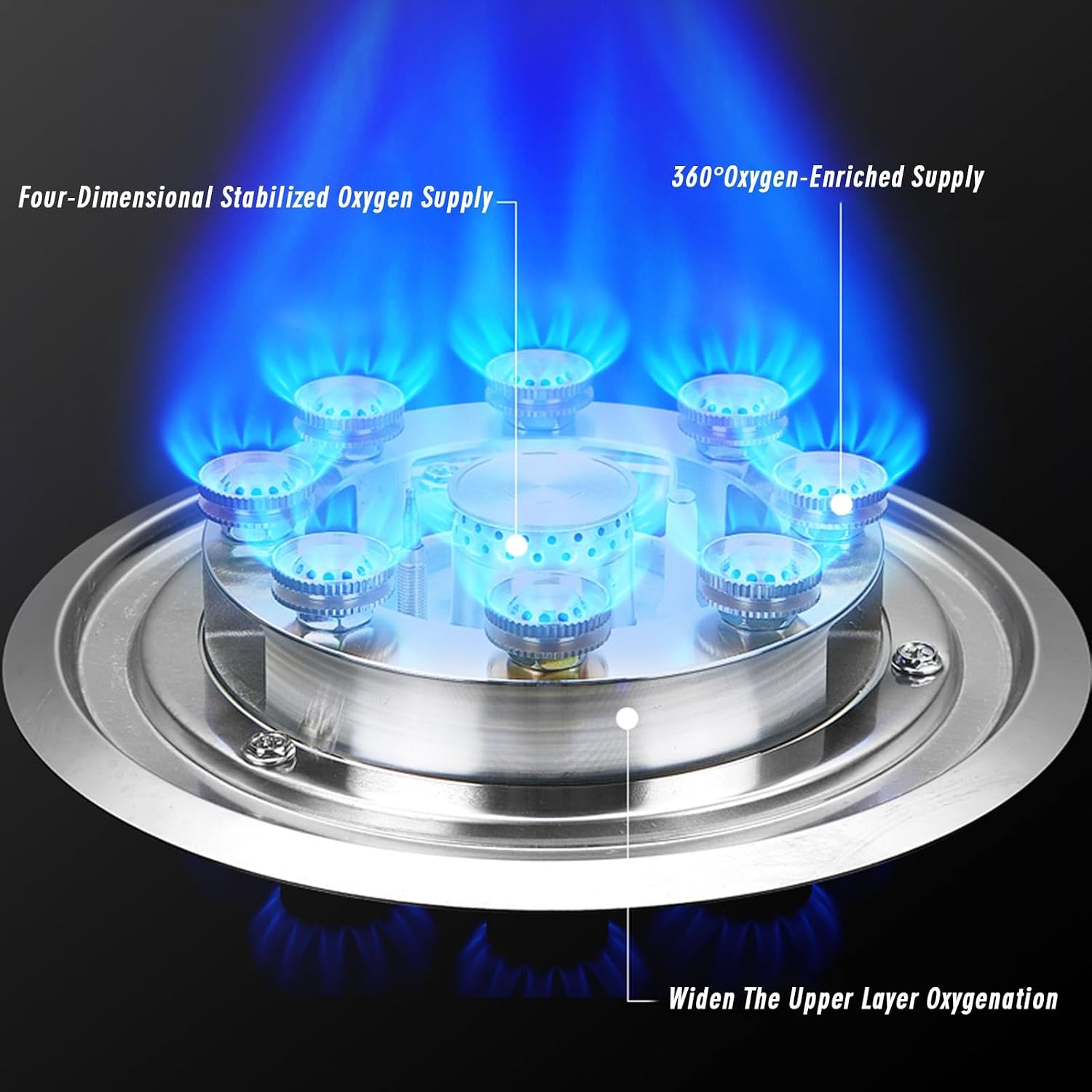 Gas Stove,Pulse Ignition,with Protection Lock and 99min Timer NG/LPG Gas Cooktop,Heat Load 5.2KW/17742.4BTU,for Indoor and Outdoor Camping,1 Burner (Color : LPG), 54768