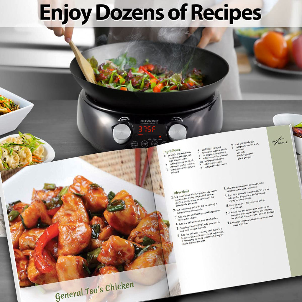 Nuwave Precision Induction Wok Cookbook for Wok Cooking