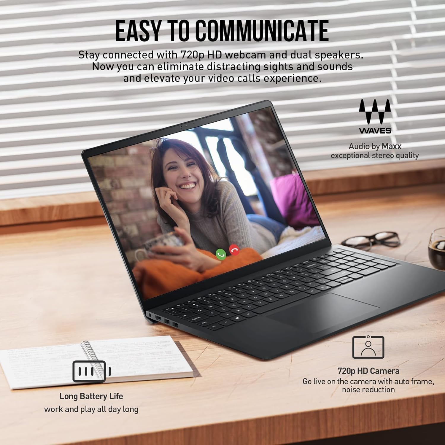 Dell Inspiron 15.6' FHD Touchscreen Laptop | 2026 Edition | Latest 13th Gen Intel Core i7-1355U (Up to 5.0GHz) | 16GB RAM | 1TB PCIe SSD | HDMI | USB-C | Windows 11 | Business and Fun Ready