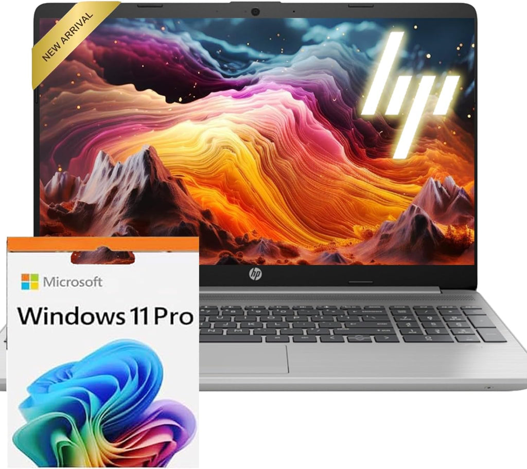HP 255 G10 Laptop for Home or Work, 16GB RAM, 1TB SSD, 15.6' Full HD, Ryzen 3 7330U (Beat Intel i5-1135G7), HDMI, USB-C, Windows 11 Pro, Business and Fun Ready