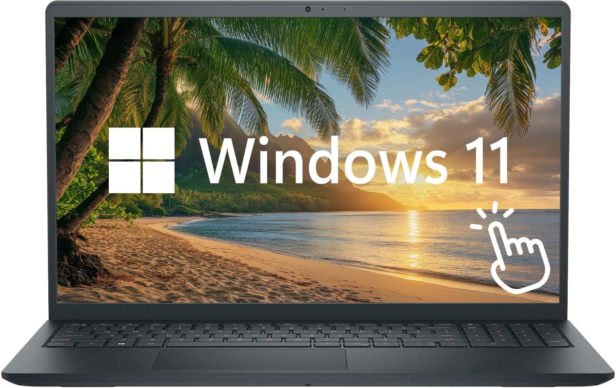 Dell Inspiron 15 Business Touchscreen Laptop Computer, Windows 11 Home, 64GB RAM 2TB SSD, Intel Core i5-1334U (10-Core), 15.6 Inch FHD Display, Numeric Keypad, Black