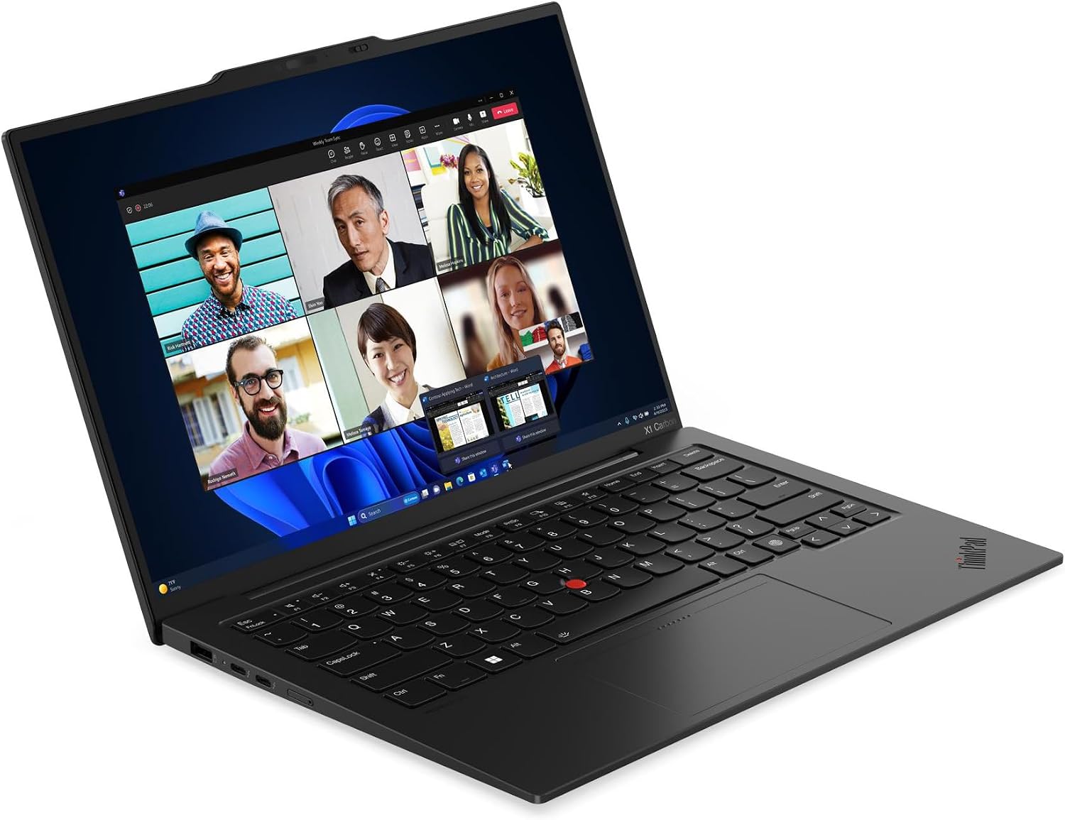 Lenovo ThinkPad X1 Carbon Gen 12 Laptop (14' FHD+ Touchscreen, Intel Core Ultra 7 165U vPro, 32GB DDR5, 1TB SSD), Backlit, Fingerprint Reader, IR Webcam, 2X Thunderbolt 4, IST HUB, Win 11 Pro, AI PC