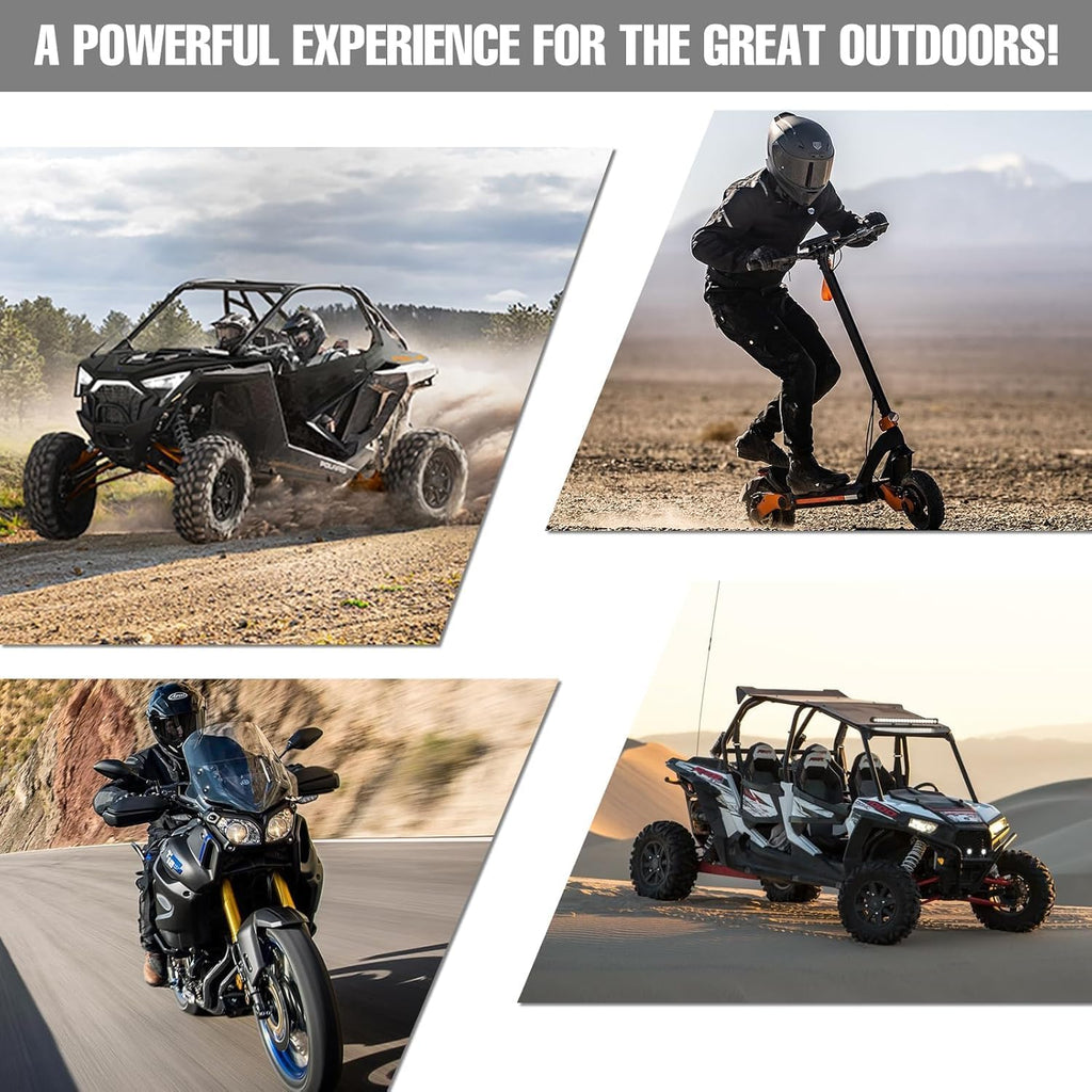 Lithium Motorcycle Battery, Forgetyo YTX30L-BS LiFePO4 Battery, 12V 12AH 850A ATV, UTV, Jet Ski, 4 Wheeler and Lawn Mower Battery