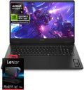 HP OMEN 17.3' RTX 5060 AI Gaming Laptop, FHD IPS 144Hz, AMD Ryzen AI 9 365(Beats Intel i9), NVIDIA RTX 5060, 32GB DDR5, 1TB SSD, RGB Backlit KB, Low Blue Light, Bundle with 512GB Portable SSD (Renewed
