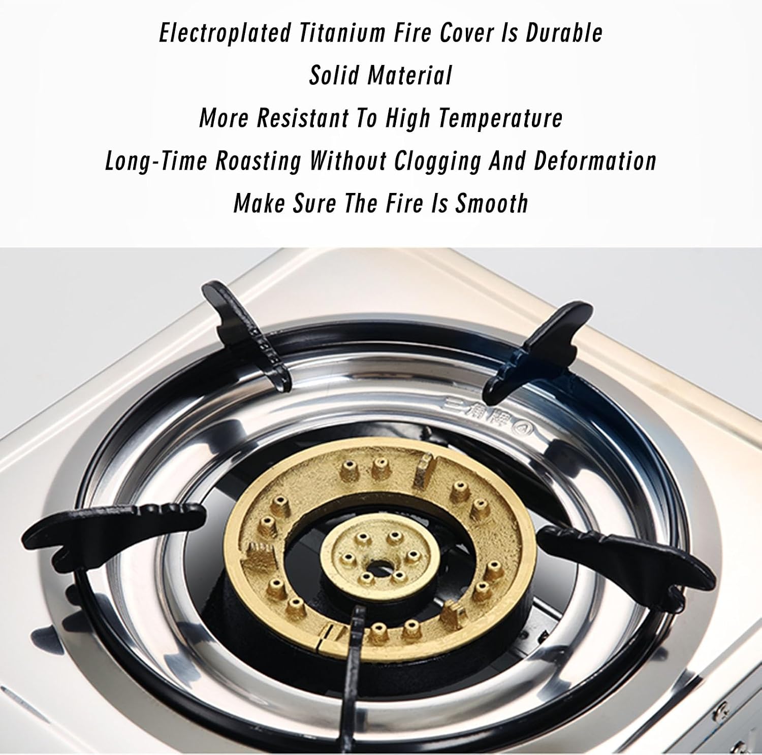 Portable Gas Stove,Cassette Stove,Max 12965.6‬BTU Single Burner Cassette Stove Piezo-Ceramic Ignition for Home Use Food Stalls and Canteens