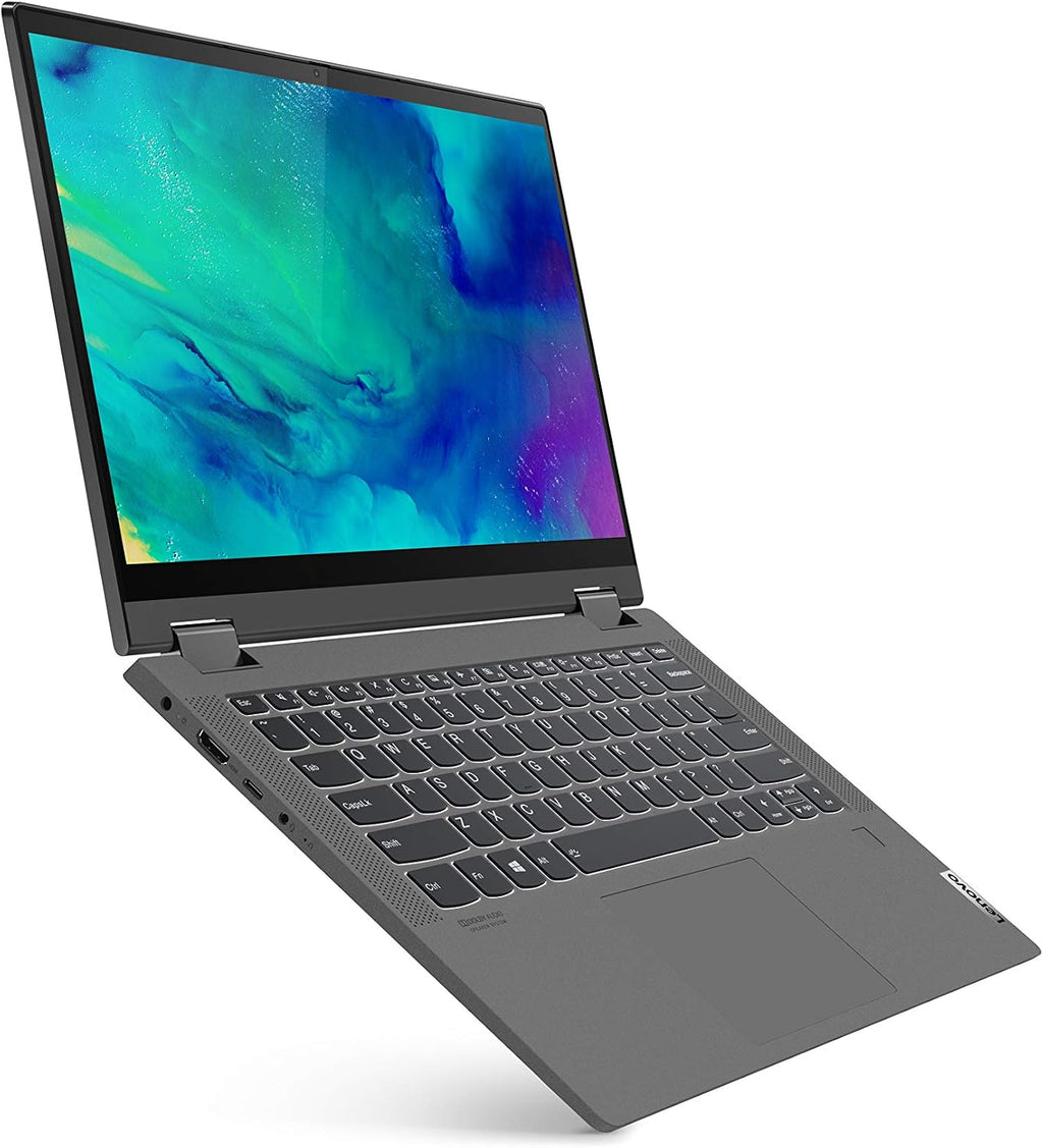 Lenovo Flex 5 Laptop, 14.0' FHD Touch Display, AMD Ryzen 5 5500U, 16GB RAM, 256GB Storage, AMD Radeon Graphics, Windows 11 Home, Graphite Grey