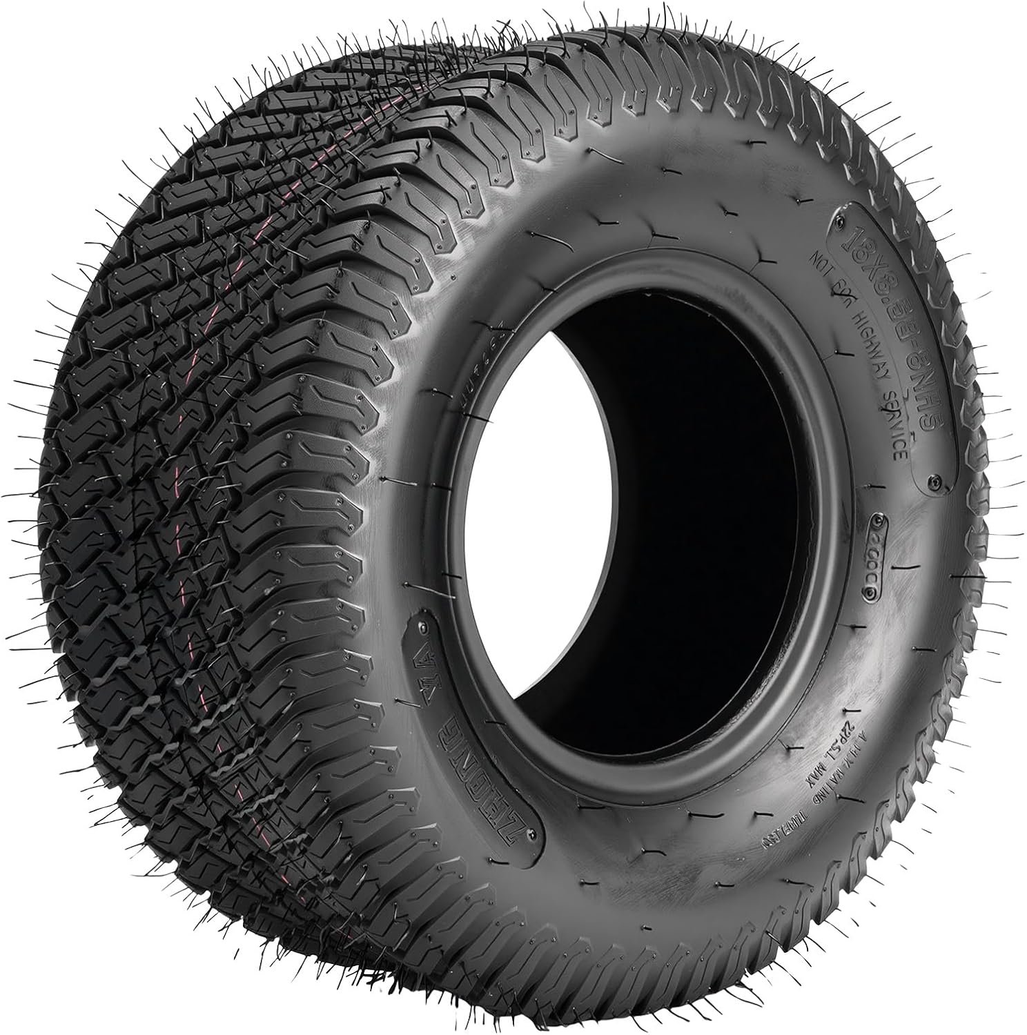 KAX 18x8.5-8 Lawn Mower Tires,18x8.5-8 Mud Tires for Off-Road, Golf Carts,4 Ply, 2Pcs,Tubeless Z-160