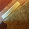 Doorway Uneven Floor Transition Strip, Floor Strips Between Rooms,4' 10cm Extra Wide Threshold Transition Ramps for Doors,Reducer/Edge Trim for Uneven Floor 10CM - L 120cm/47in