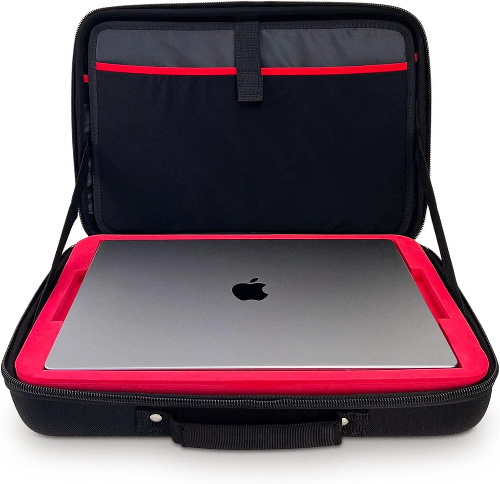 Analog Cases 16' MacBook Pro Hard Shell Case, Compatible with 2020-2024 M1 / M2/ M3 16-Inch MacBook Pro Laptop, Shock Absorbent Padded Hardshell Case