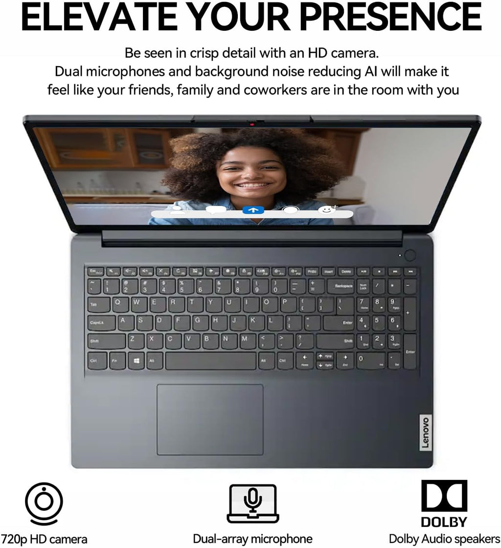 Lenovo 2026 Ideapad 1i 15 Inch Touchscreen Laptop Computer, 15.6' FHD IPS Touch Screen Laptop, Intel 10-Core i5 1335U (>i7-1255U), Windows 11 Pro 40GB RAM 2TB SSD, 10-Key, wYGYTE