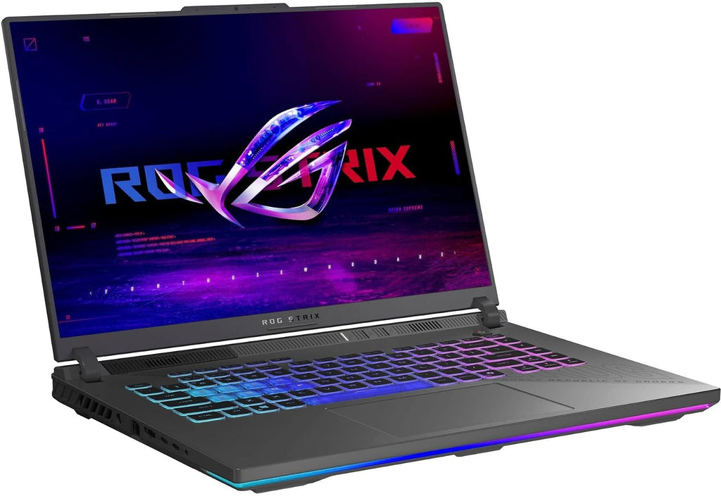 ASUS ROG Strix G16 Gaming Laptop, NVIDIA RTX 5070 Ti(12GB GDDR7), AMD Ryzen 9 8940HX (16 Cores, 32 Threads), 16' WUXGA FHD 165Hz 3ms Display, 32GB DDR5, 1TB PCIe 4.0 SSD, Windows 11 Pro, Accessories