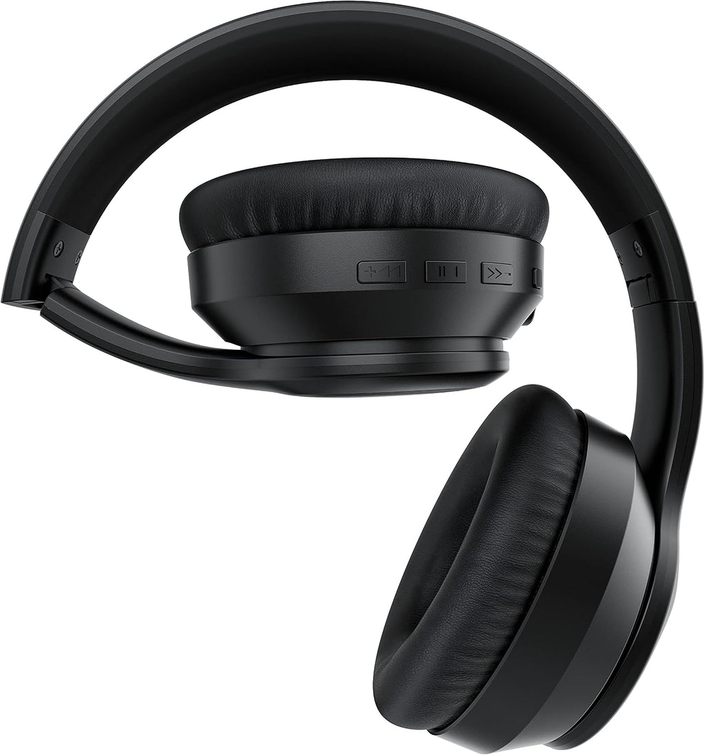 Saramonic SR-BH600 | Wireless Bluetooth 5.0 ANC Noise-Cancelling Over the Ear Headphones with 40mm Drivers and Leather Earpads