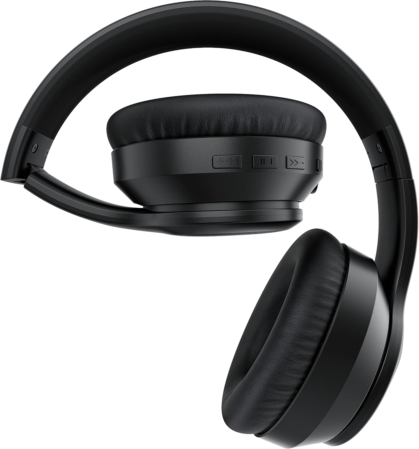 Saramonic SR-BH600 | Wireless Bluetooth 5.0 ANC Noise-Cancelling Over the Ear Headphones with 40mm Drivers and Leather Earpads