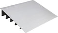 3' Aluminum Rise Door Threshold Ramp - Portable, Adjustable Telescoping Design, Non-Slip Surface, Rated 800 Lbs Load Capacity for Wheelchairs, Scooters, and Power Chairs