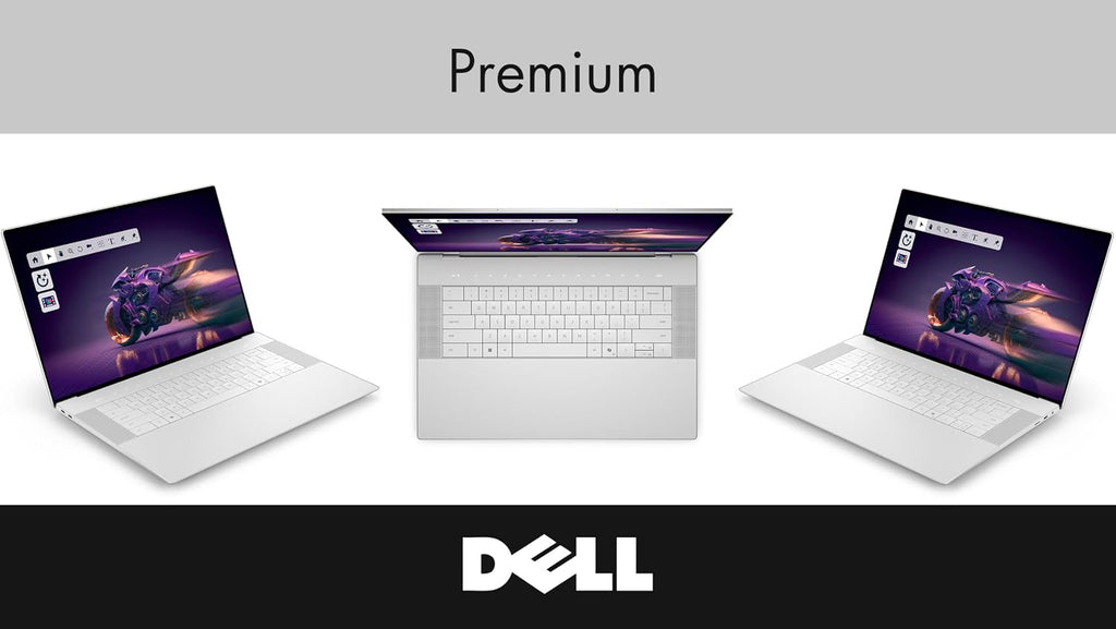 Dell Premium 16 (Previously XPS 16) High Performance Laptop, 16.3' 4K OLED Touchscreen 15th Gen (Intel Ultra 7-255H, 32GB LPDDR5X, 1TB M.2 SSD, GeForce RTX 5050, Fingerprint, Backlit KB, Win 11 Pro)