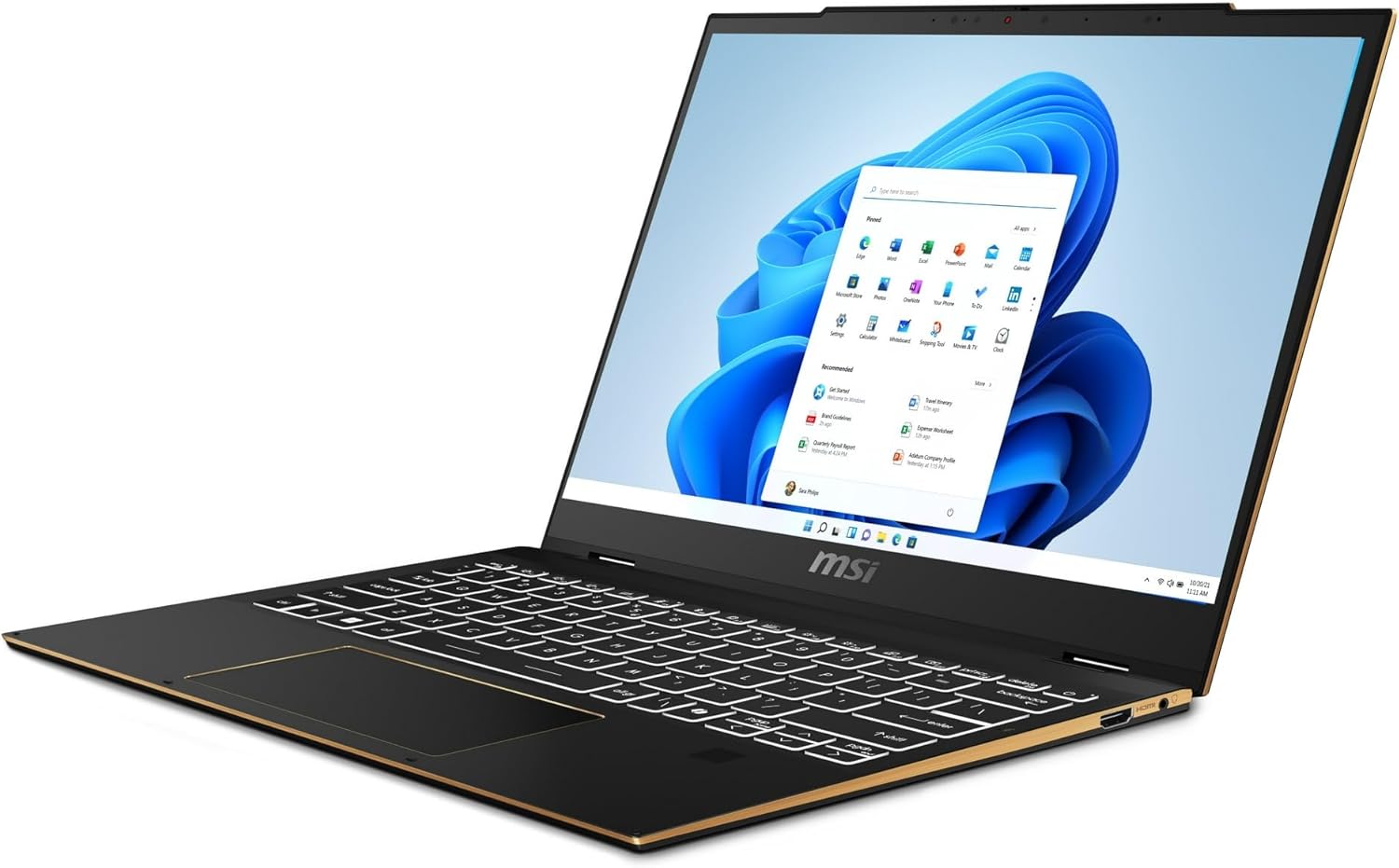 msi Summit E13 AI Studio 13.3' FHD+ 2-in-1 Touchscreen Laptop, Intel Core Ultra 7-155H 3.8GHz, 16GB RAM, 1TB SSD, Intel Arc Graphics, Windows 11 Pro