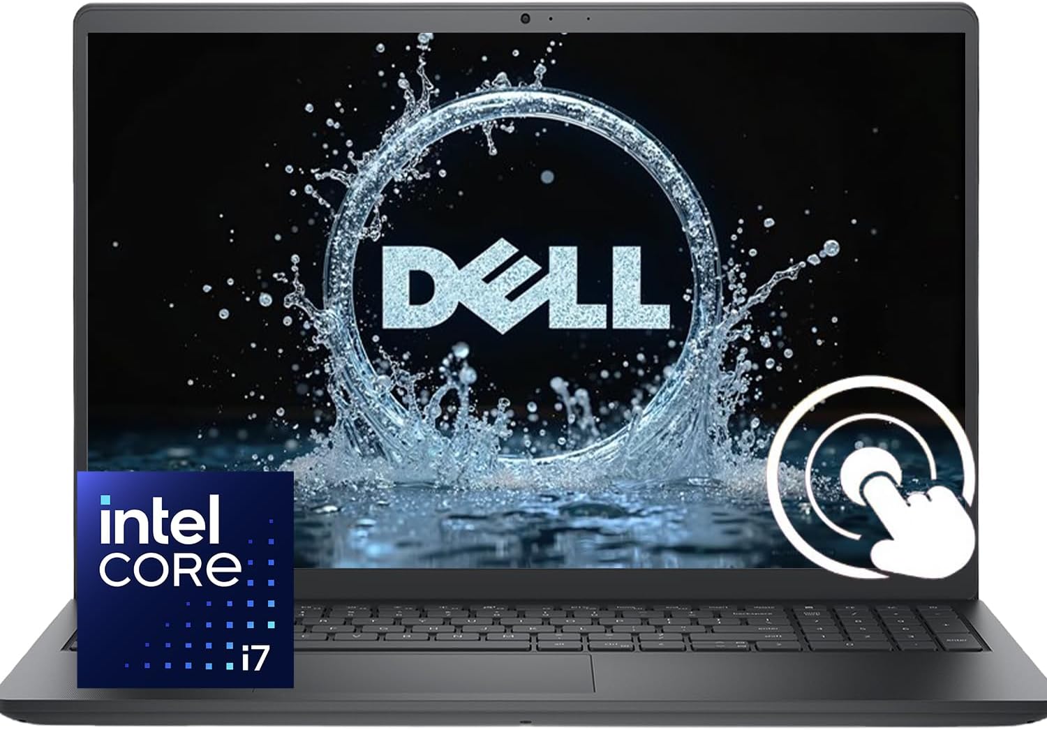 Dell Inspiron 15.6' FHD Touchscreen Laptop | 2026 Edition | Latest 13th Gen Intel Core i7-1355U (Up to 5.0GHz) | 16GB RAM | 1TB PCIe SSD | HDMI | USB-C | Windows 11 | Business and Fun Ready