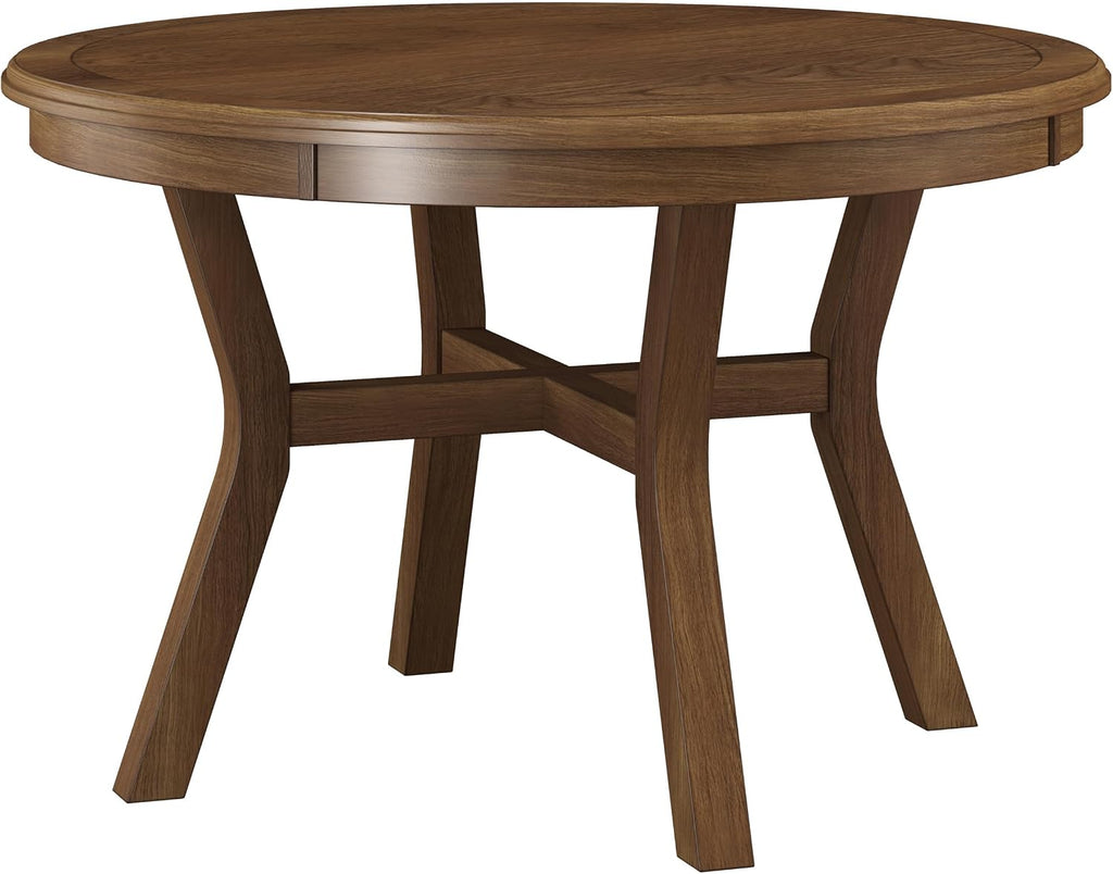 Hillsdale Furniture Cooper Convertible Wood 47 Inch Poker Game Table, Brown