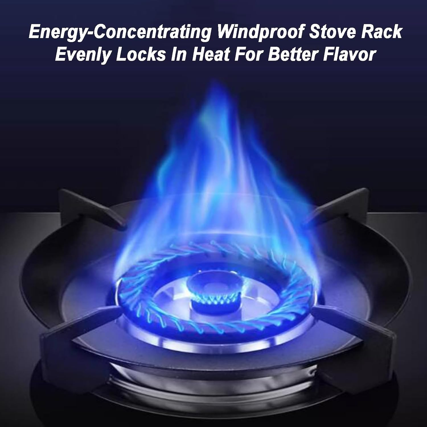 Gas Stove 1 Burner,5KW Rotary Fire,Natural Gas/Liquefied Gas Conversion Stove,Black Tempered Glass Cast Iron Pot Support,with Flameout Protection(NG)