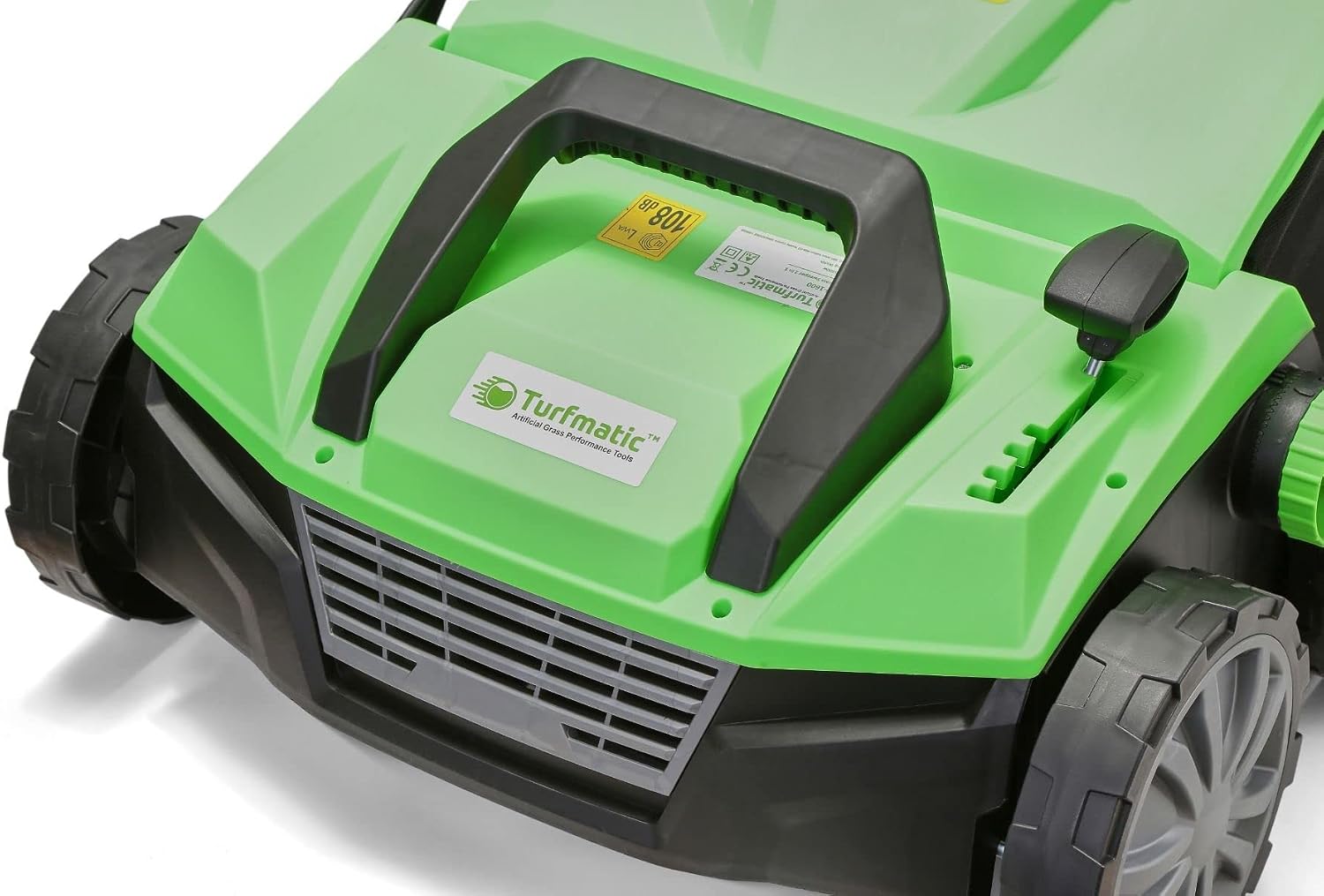 Turfmatic™ Artificial Grass Sweeper 2 in 1 Design - 380mm (15') Wide Brush - 1800w