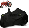 Waterproof Tractors Cover Fit Most Classic Tractor with Pipe, 420D Oxford Cloth with Cotton Liner Tractors Cover for Snow Rain Hail Dust Protection, 138 L x 87 W x 70 H in