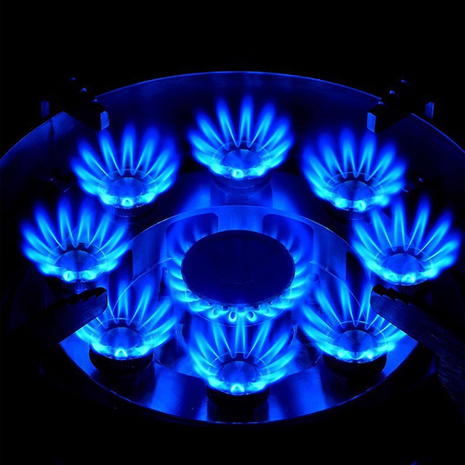 Gas Stove,Single Burner,Kitchen Counter Top Stove 5.2KW Gas,Gas/LP Gas Conversion Stove,with Flameout Protection,for Home Kitchen Motor Home Camp(LPG)