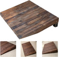 Aimery Door Threshold Ramp, Wooden Shed Ramp, Anti-Slip Ramps, Strong Load-Bearing Ramps, Threshold Ramp for Home Steps, Handicap Ramps for Home Entry(60-S)