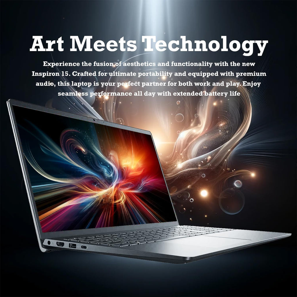 Dell Inspiron 15.6' Touchscreen Business Laptop | 13th Gen Intel Core i7-1355U | 16GB RAM | 512GB PCIe SSD | USB-C, HDMI, SD Card Reader | Windows 11 with MS Office| WOWPC USB