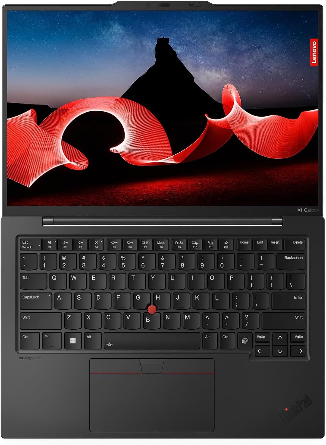 Lenovo ThinkPad X1 Carbon Gen 12 Laptop (14' FHD+ Touchscreen, Intel Core Ultra 7 165U vPro, 32GB DDR5, 1TB SSD), Backlit, Fingerprint Reader, IR Webcam, 2X Thunderbolt 4, IST HUB, Win 11 Pro, AI PC