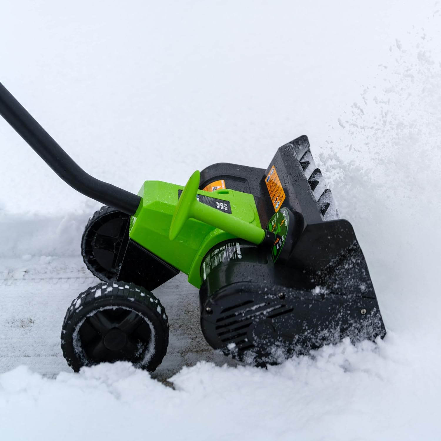 Earthwise SN70016 Electric Corded 12Amp Snow Shovel, 16' Width, 430lbs/Minute