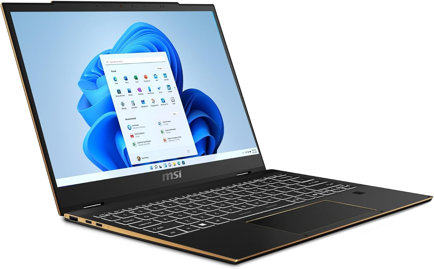 msi Summit E13 AI Studio 13.3' FHD+ 2-in-1 Touchscreen Laptop, Intel Core Ultra 7-155H 3.8GHz, 16GB RAM, 1TB SSD, Intel Arc Graphics, Windows 11 Pro