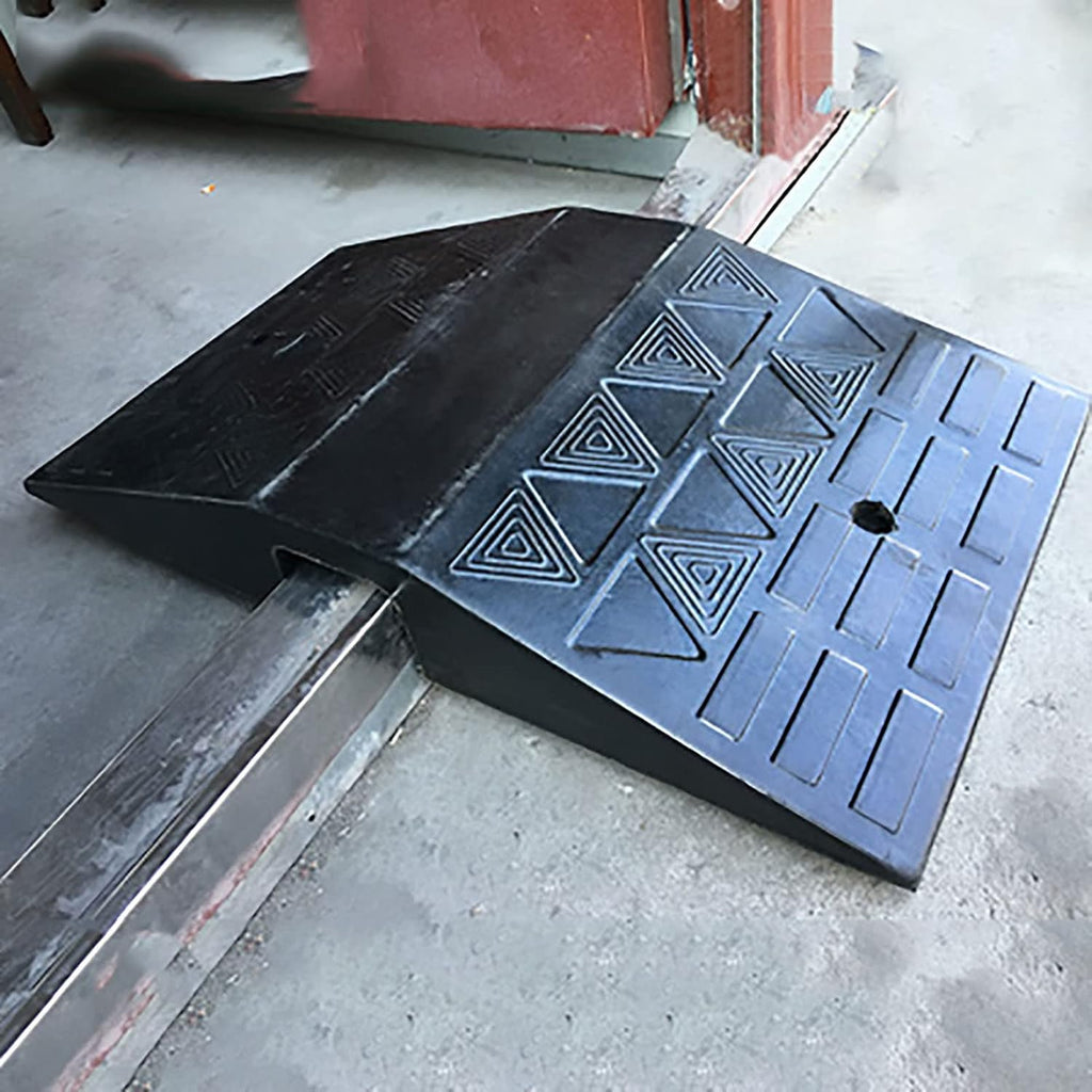 JYDQM Wheelchair Ramp Portable Rubber Ramps for Door Threshold 4. 3 Inch Rise, Portable Entry Ramps for Doorways, Wheelchair Bridge Ramp for Scooter Electric Wheelchairs, YWCG2003647